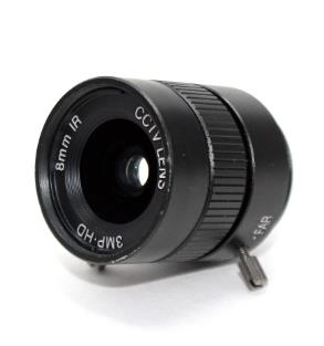 8mm lens 1/2" 3 Megapixel Lens Manual Fixed Lens CS Mount Industrial lens For cctv camera box